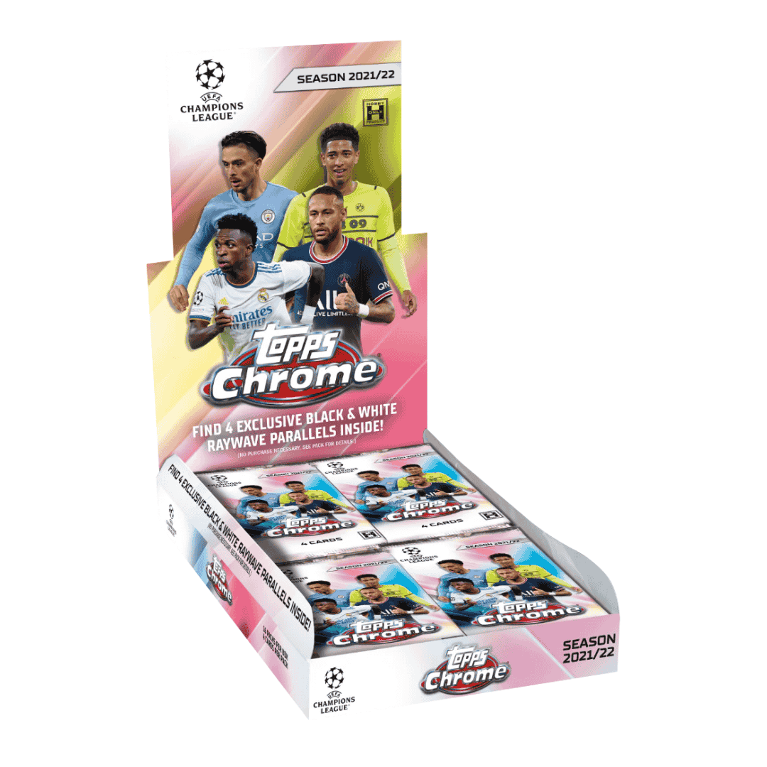 2021-22 Topps UEFA Champions League Chrome Soccer LITE Box