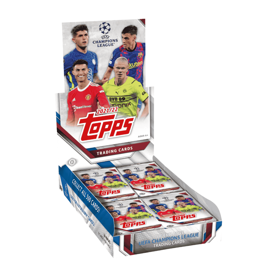 2021-22 Topps UEFA Champions League Collection Hobby Box