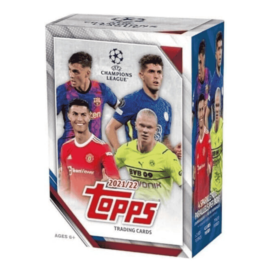 2021-22 Topps UEFA Champions League Collection Soccer Blaster Box