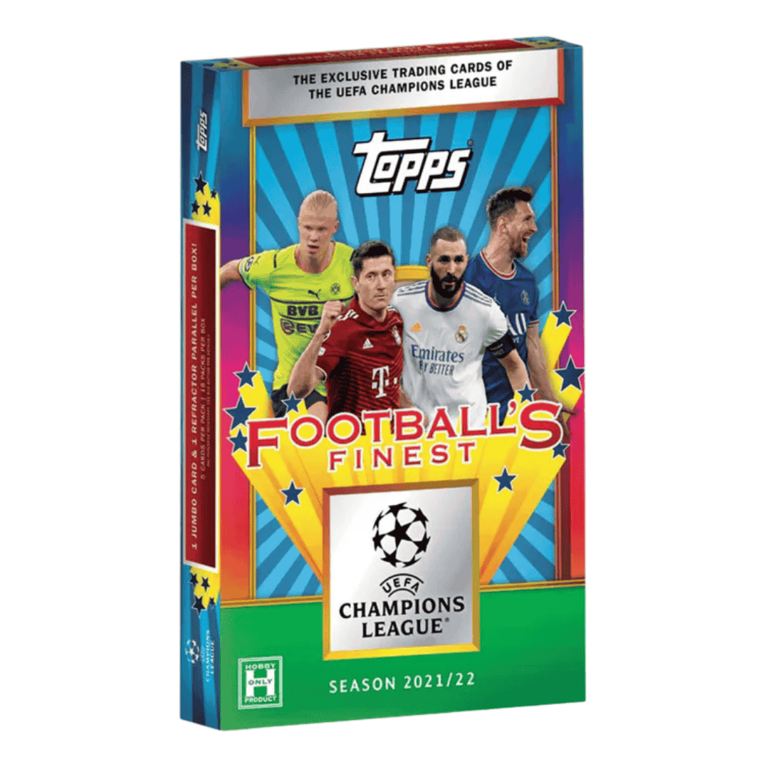 2021-22 Topps UEFA Champions League Finest Flashback Soccer Box
