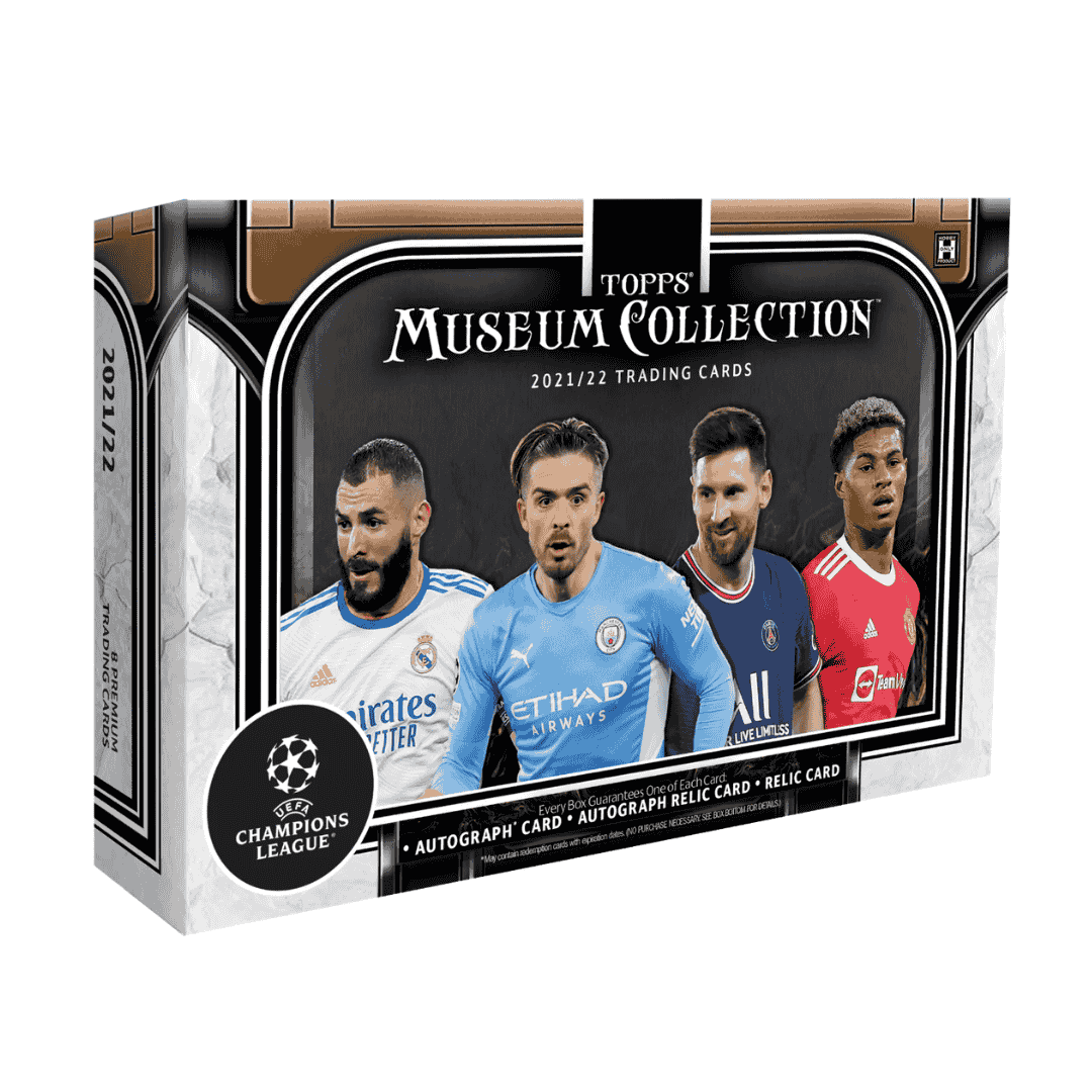 2021-22 Topps UEFA Champions League Museum Collection Soccer Box