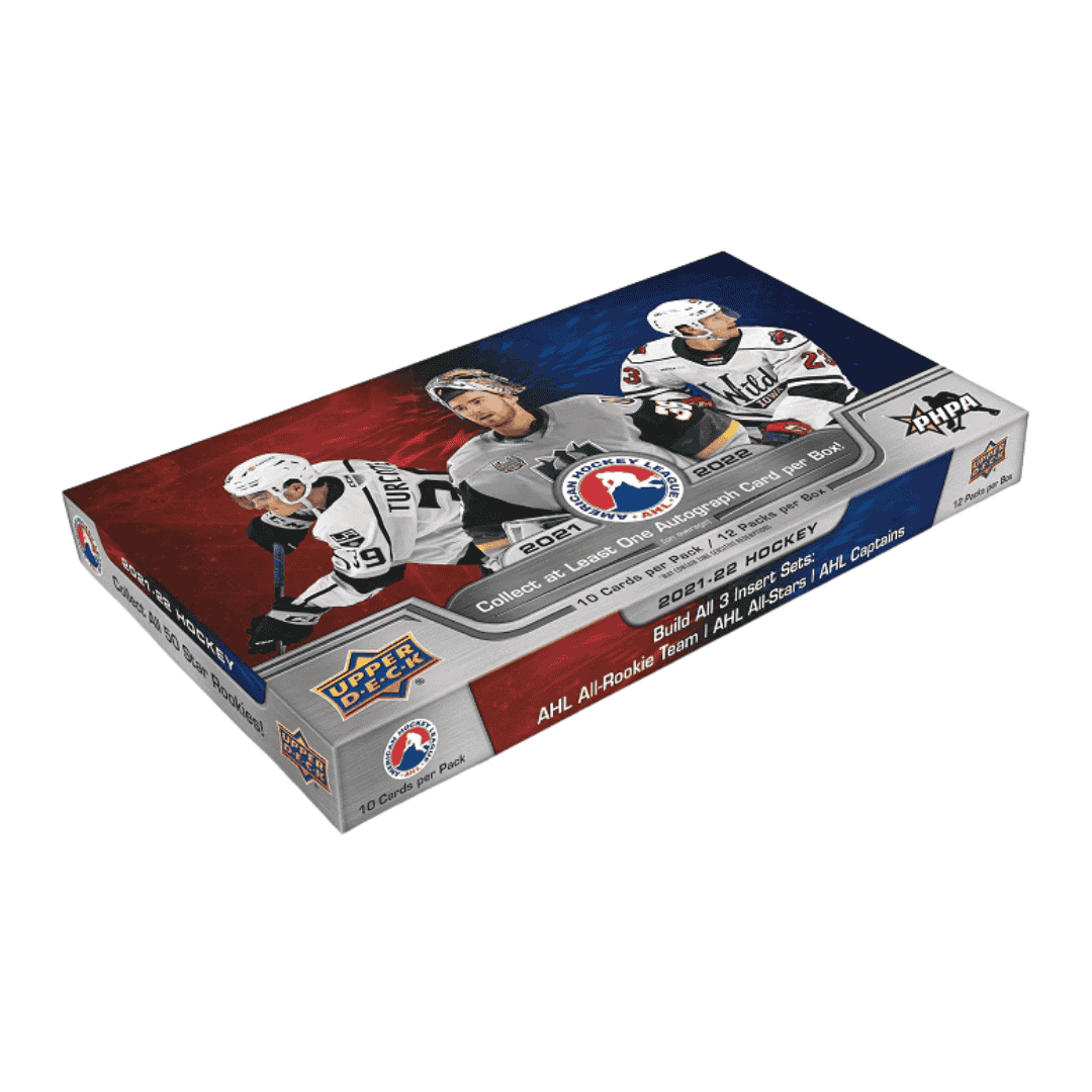2021-22 Upper Deck AHL Hockey Hobby Box