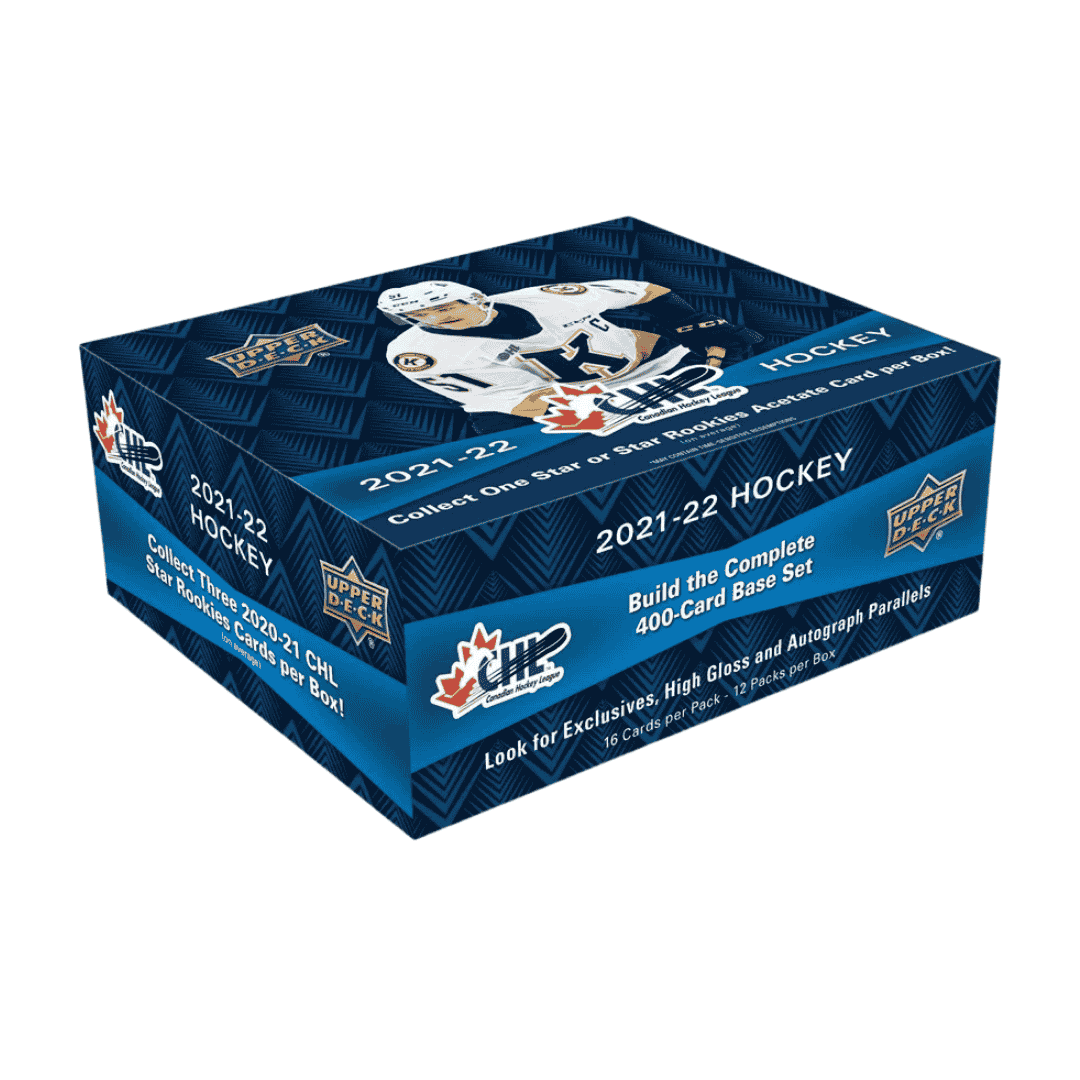 2021-22 Upper Deck CHL Hobby Hockey Box