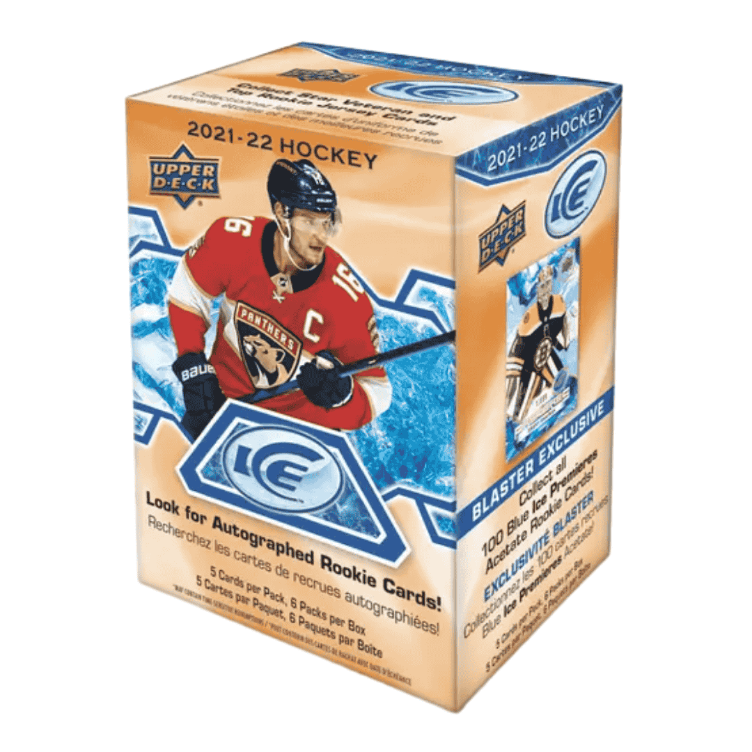 2021-22 Upper Deck Ice Hockey Blaster Box