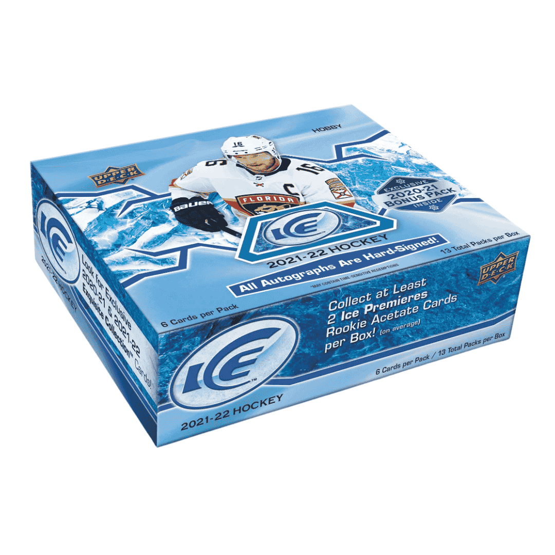 2021-22 Upper Deck Ice Hockey Hobby Box