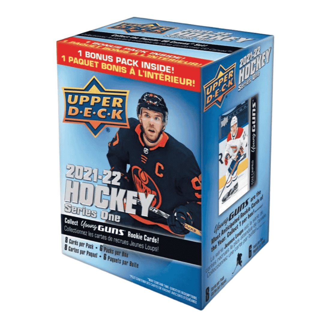 2021-22 Upper Deck Series 1 Hockey Blaster Box