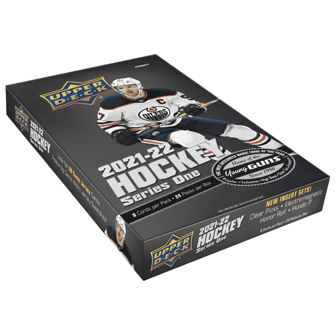 2021-22 Upper Deck Series 1 Hockey Hobby Box