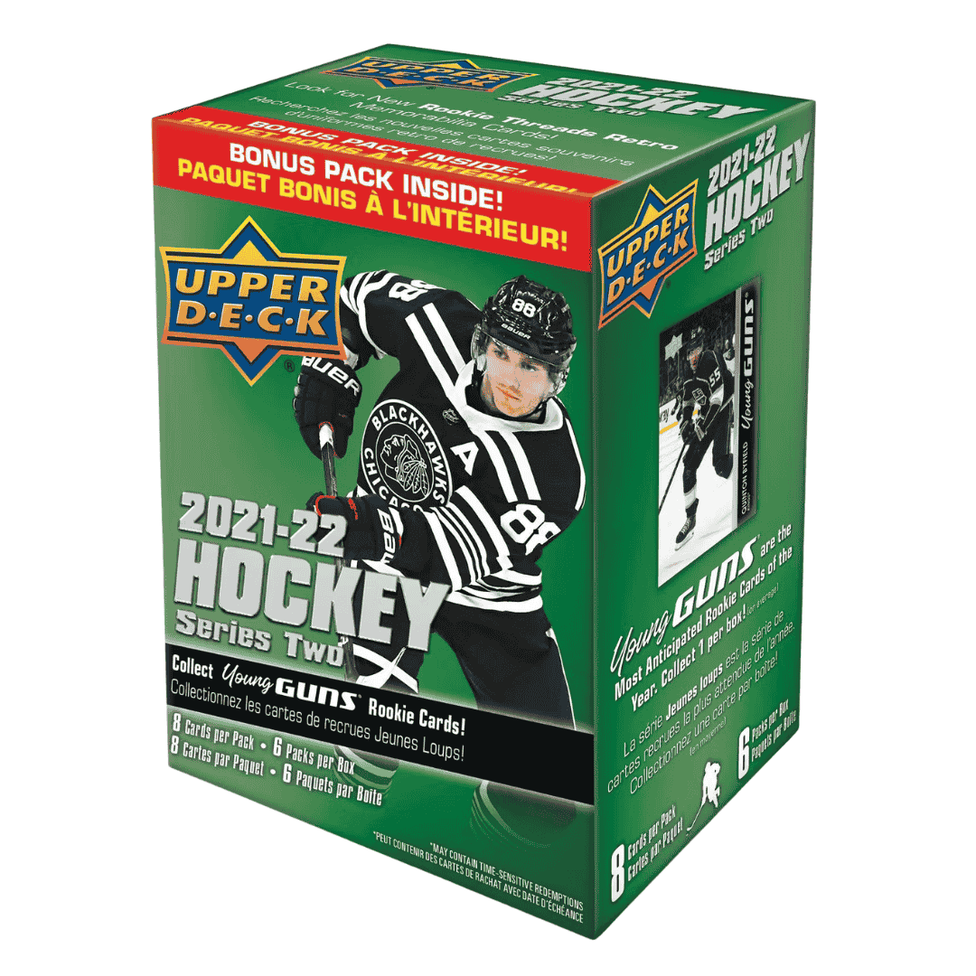 2021-22 Upper Deck Series 2 Hockey Blaster Box