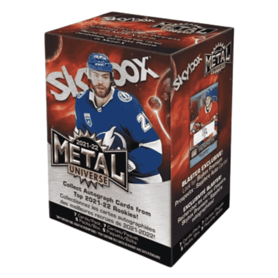 2021-22 Upper Deck Skybox Metal Universe Hockey Blaster Box