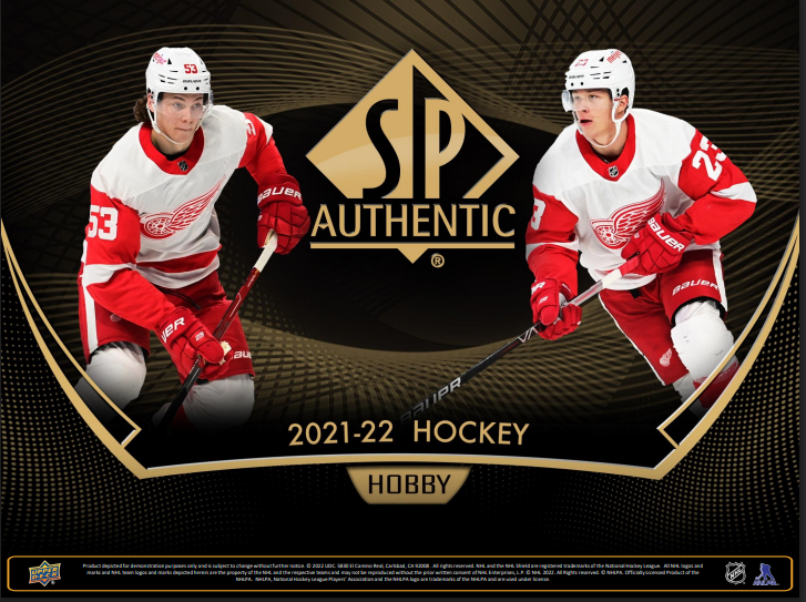 2021-22 Upper Deck SP Authentic Hockey Hobby Pack