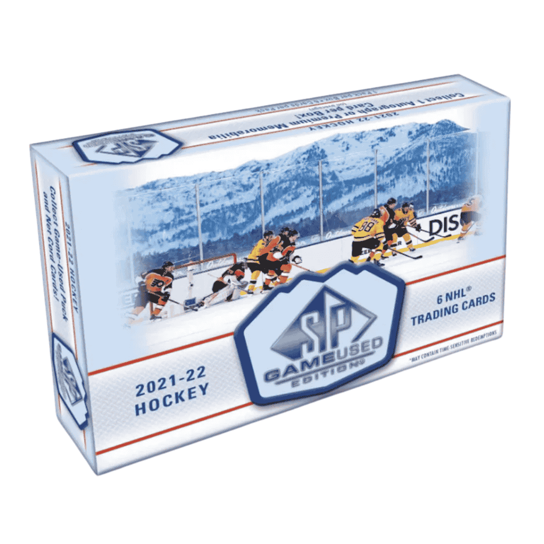 2021-22 Upper Deck SP Game Used Hockey Hobby Box