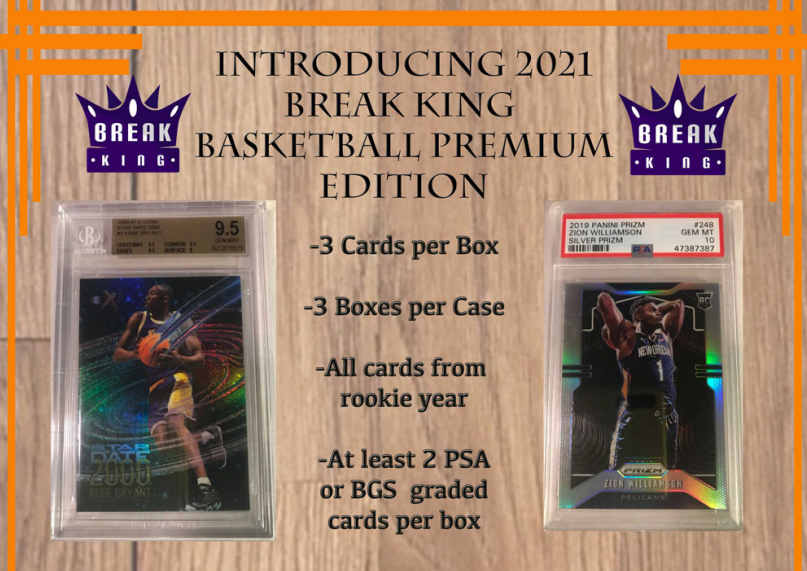 2021 Break King Premium Edition Basketball Box