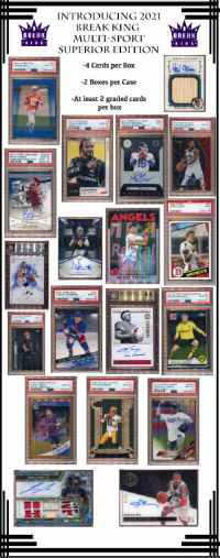 2021 Break King Superior Edition Multi-Sport 2-Box Case
