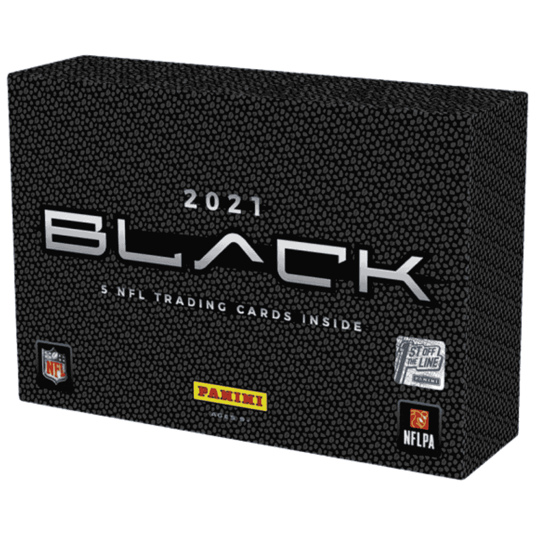 2021 Panini Black Football 1st Off The Line Hobby Box