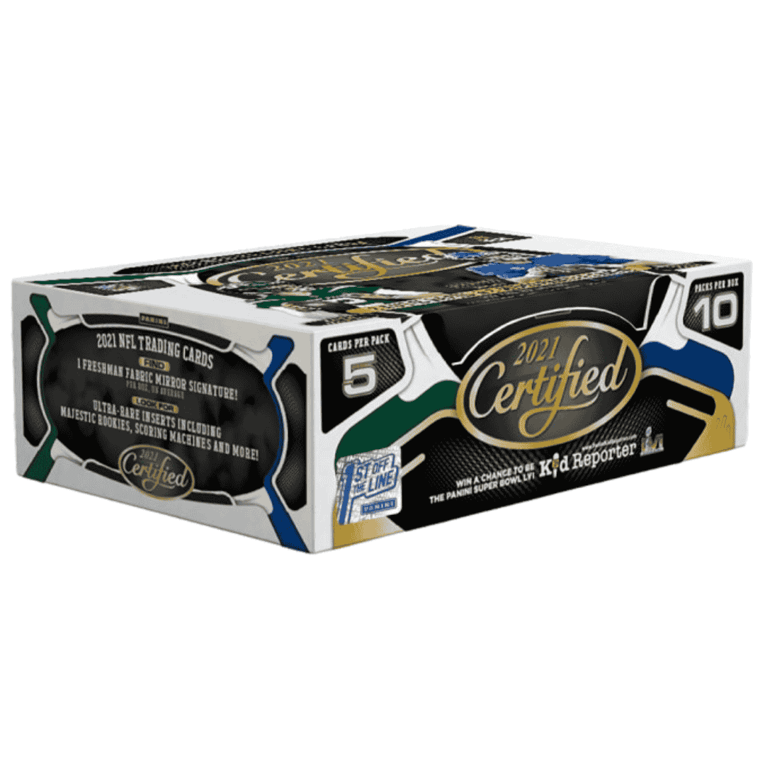 2021 Panini Certified Football 1st Off The Line Hobby Box