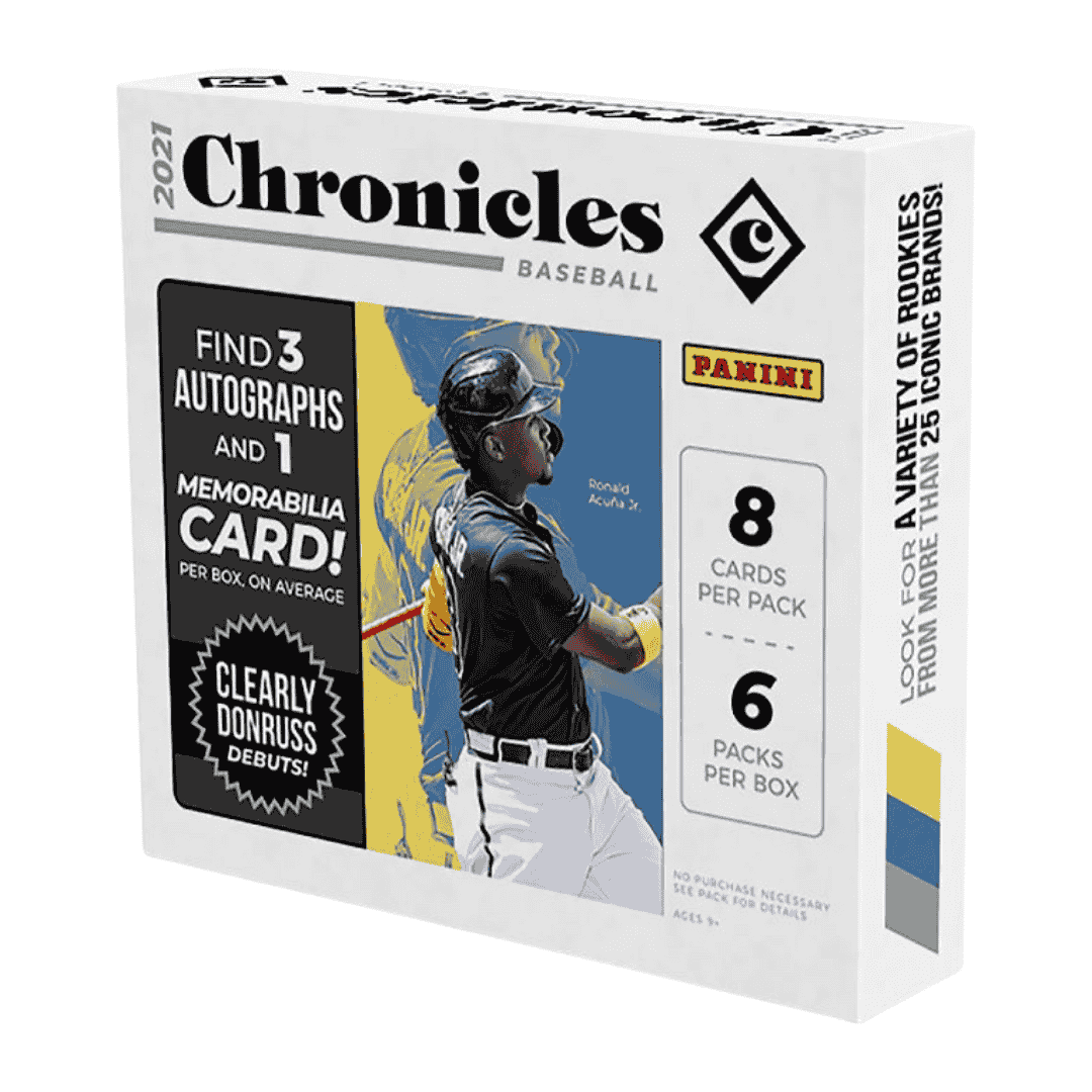 2021 Panini Chronicles Baseball Hobby Box