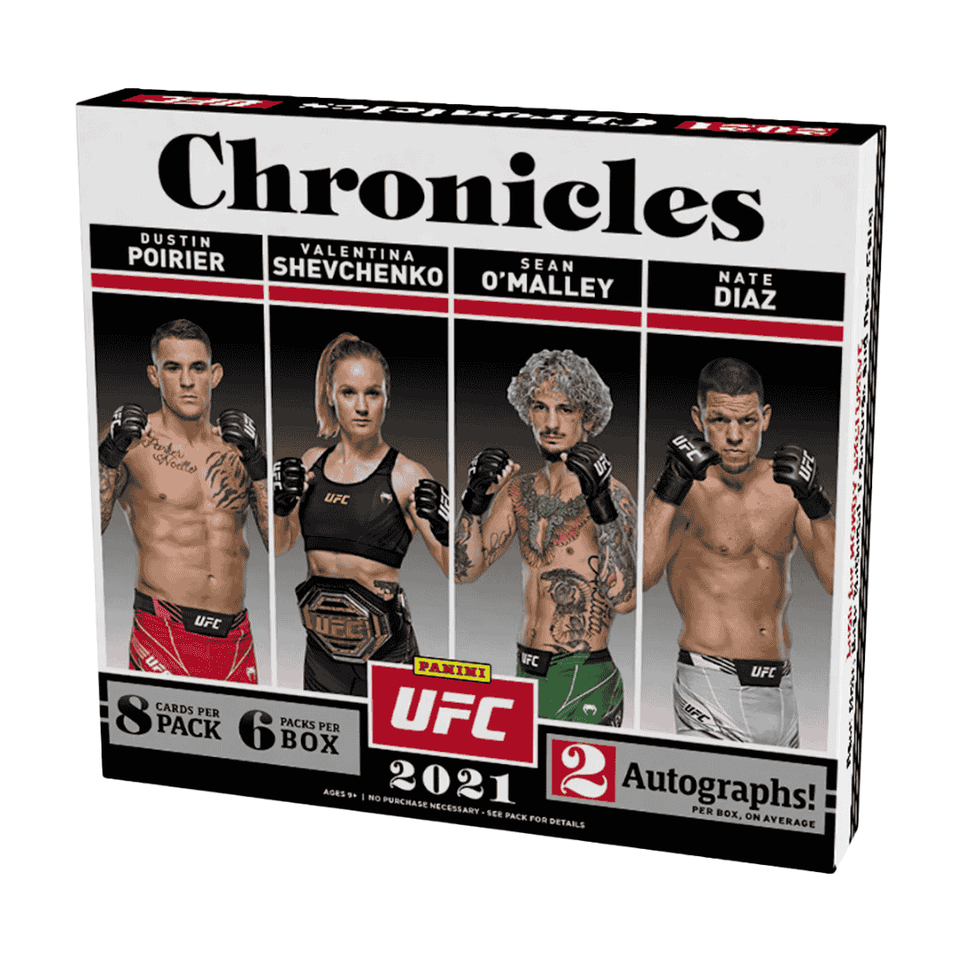 2021 Panini Chronicles UFC Hobby Box