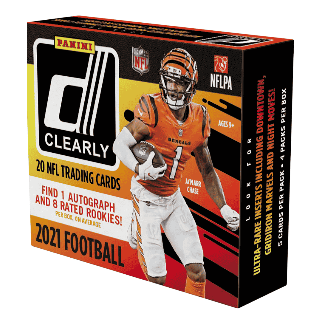 2021 Panini Clearly Donruss Football Hobby Box