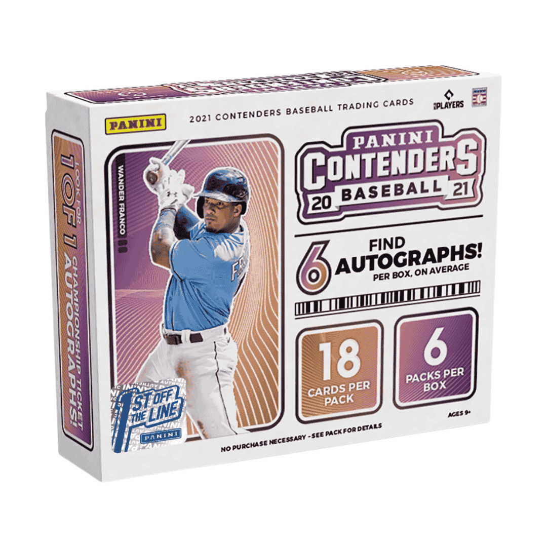 2021 Panini Contenders Baseball Hobby Box
