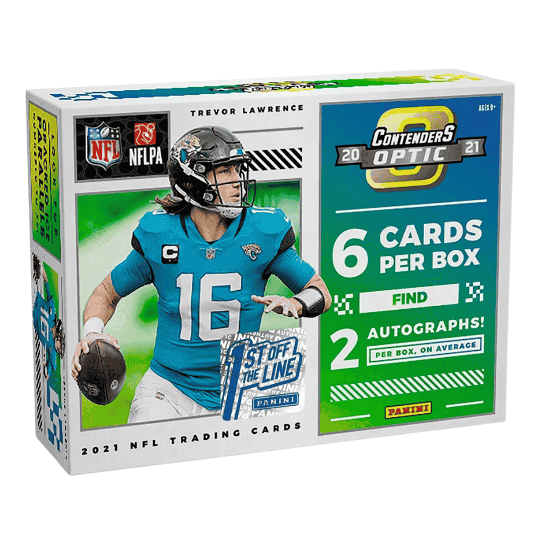 2021 Panini Contenders Optic Football 1st Off The Line Hobby Box