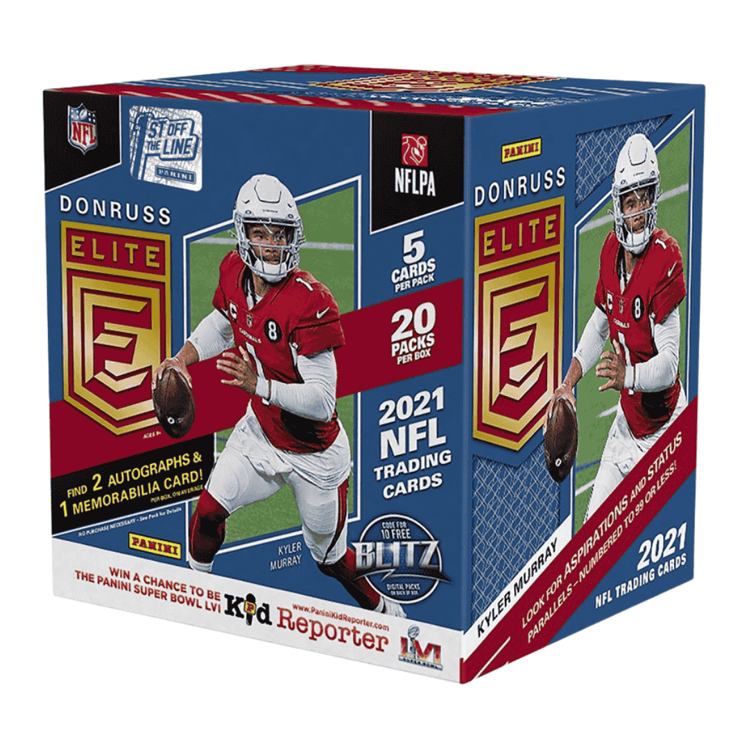 2021 Panini Donruss Elite Football 1st Off The Line Hobby Box