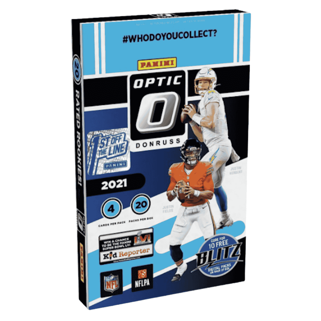 2021 Panini Donruss Optic Football 1st Off The Line Hobby Box