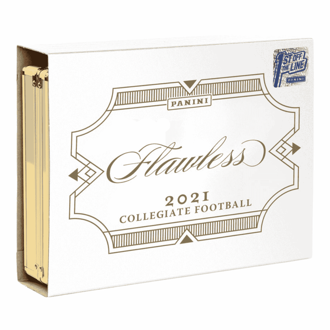 2021 Panini Flawless Collegiate Football 1st Off The Line Hobby Box