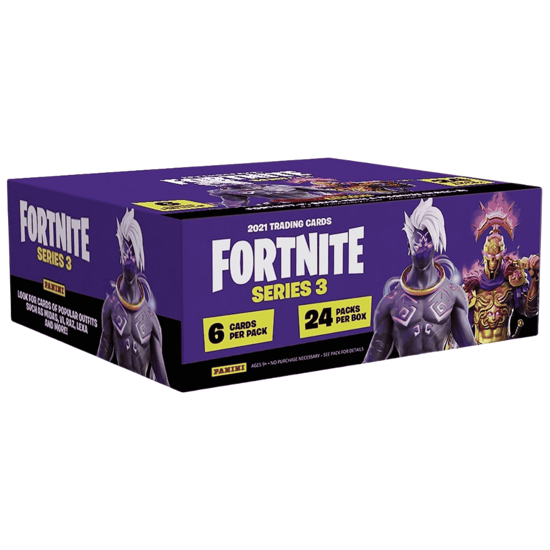 2021 Panini Fortnite Series 3 Trading Cards Box