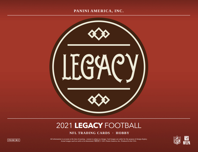 2021 Panini Legacy Football Hobby 12-Box Case