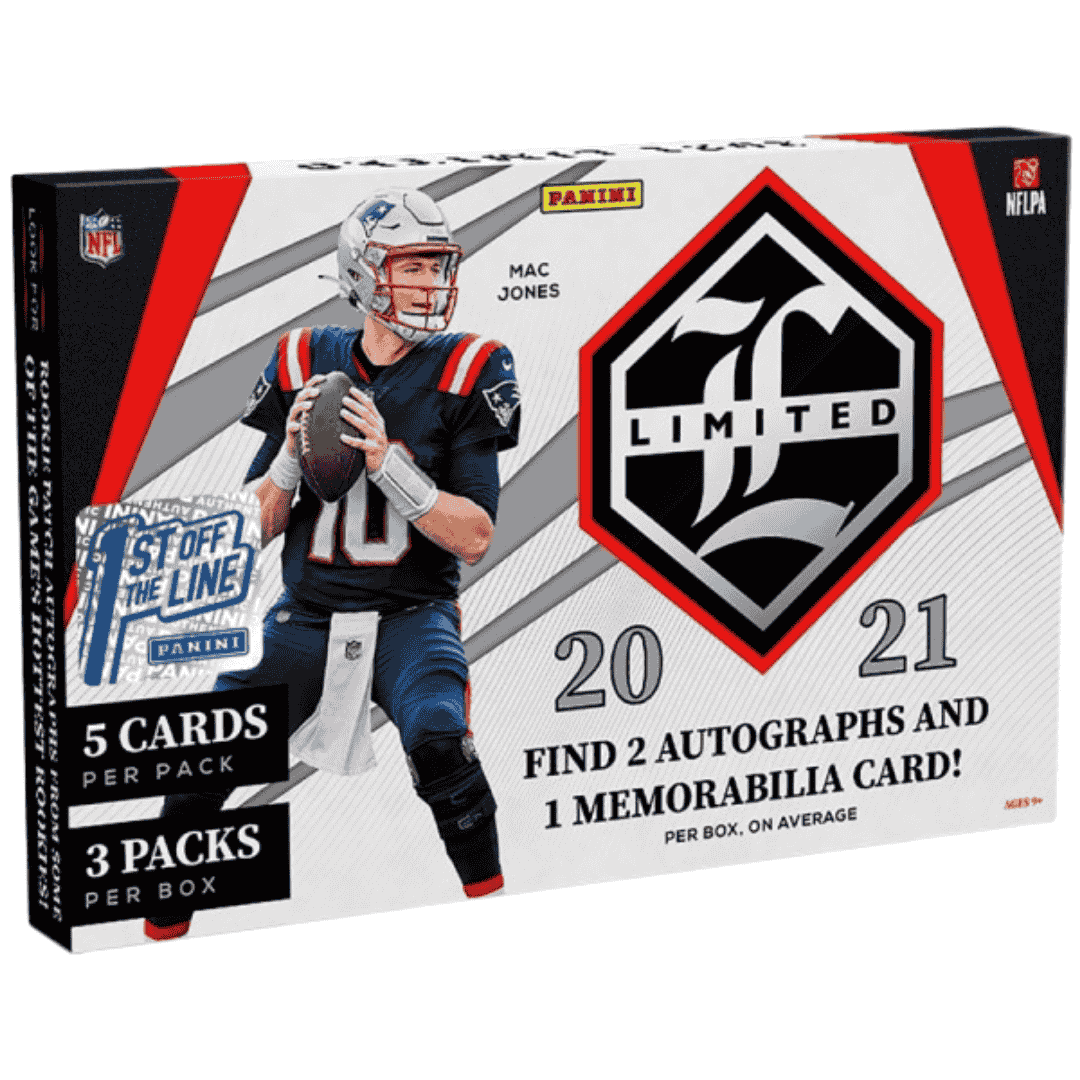 2021 Panini Limited Football 1st Off The Line Hobby Box