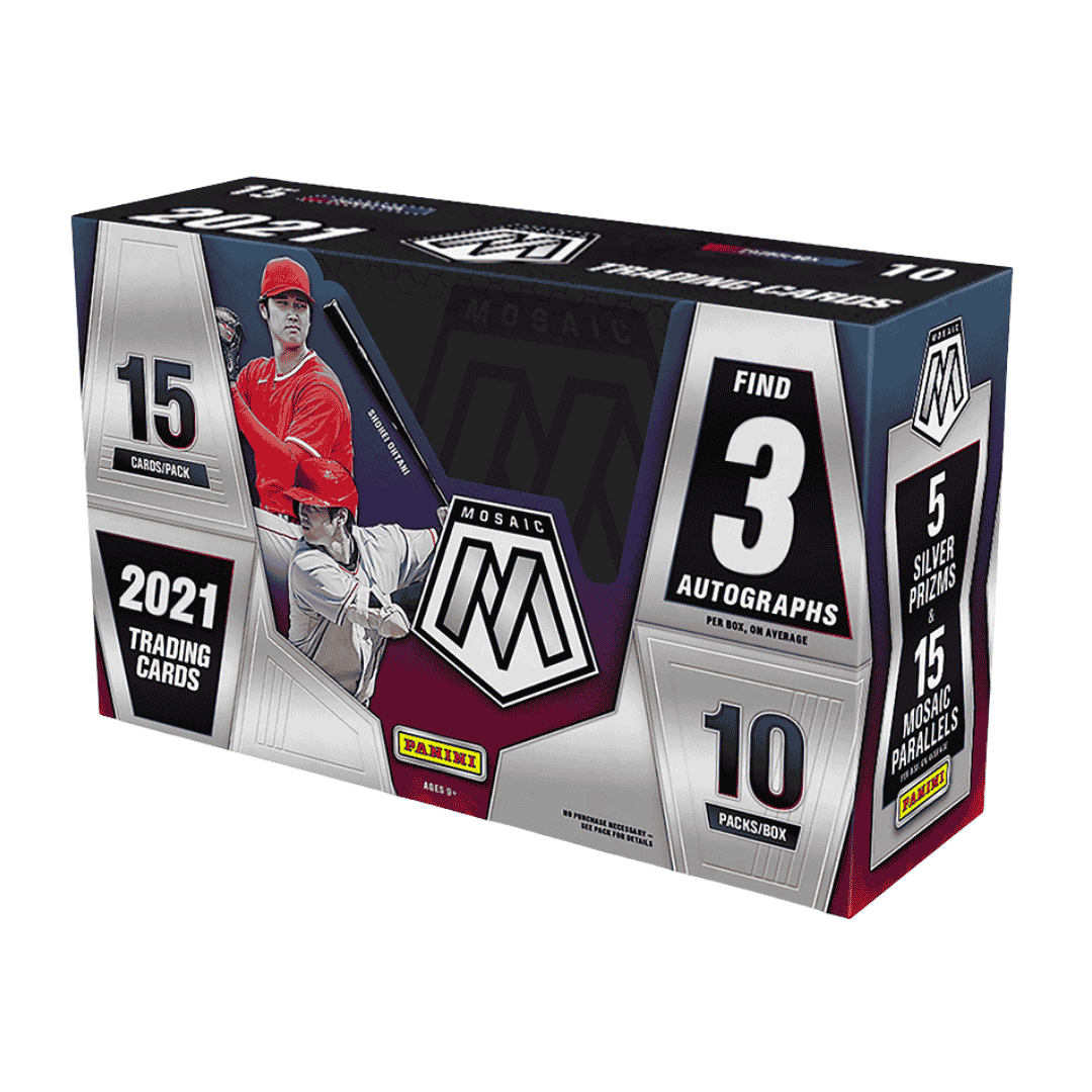 2021 Panini Mosaic Baseball Hobby Box