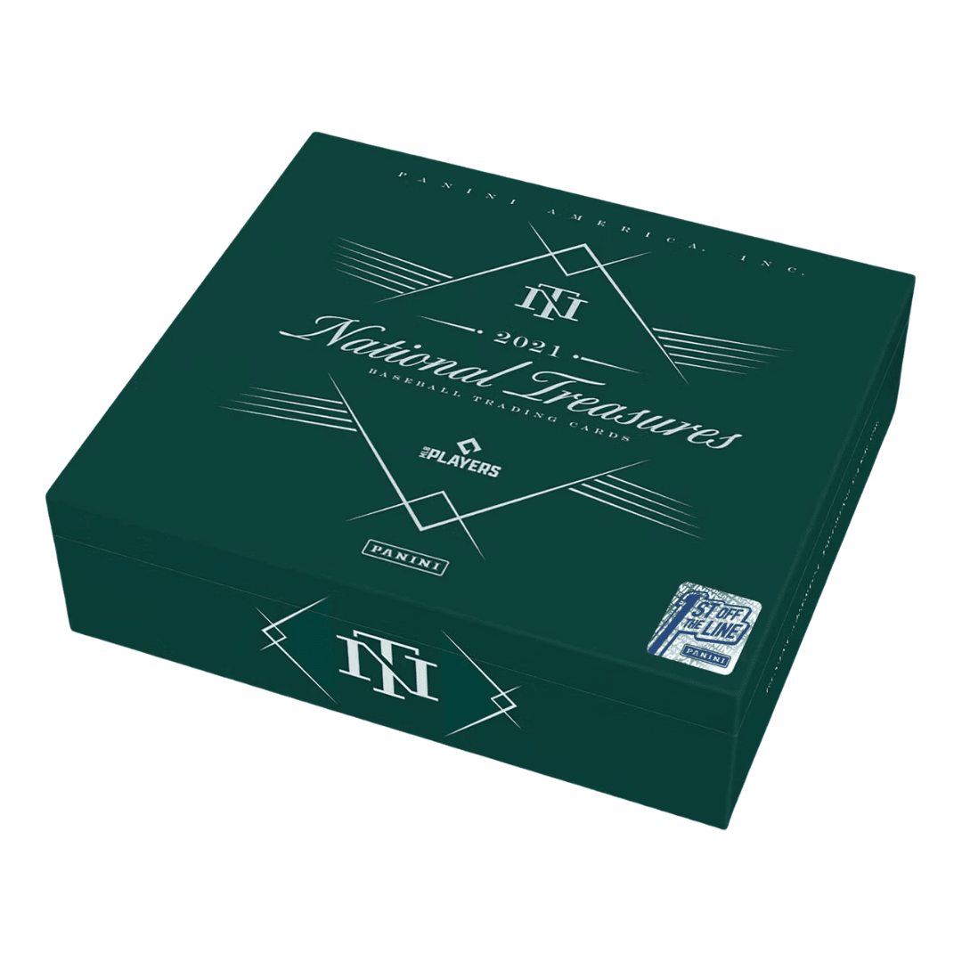 2021 Panini National Treasures Baseball 1st Off The Line Hobby Box