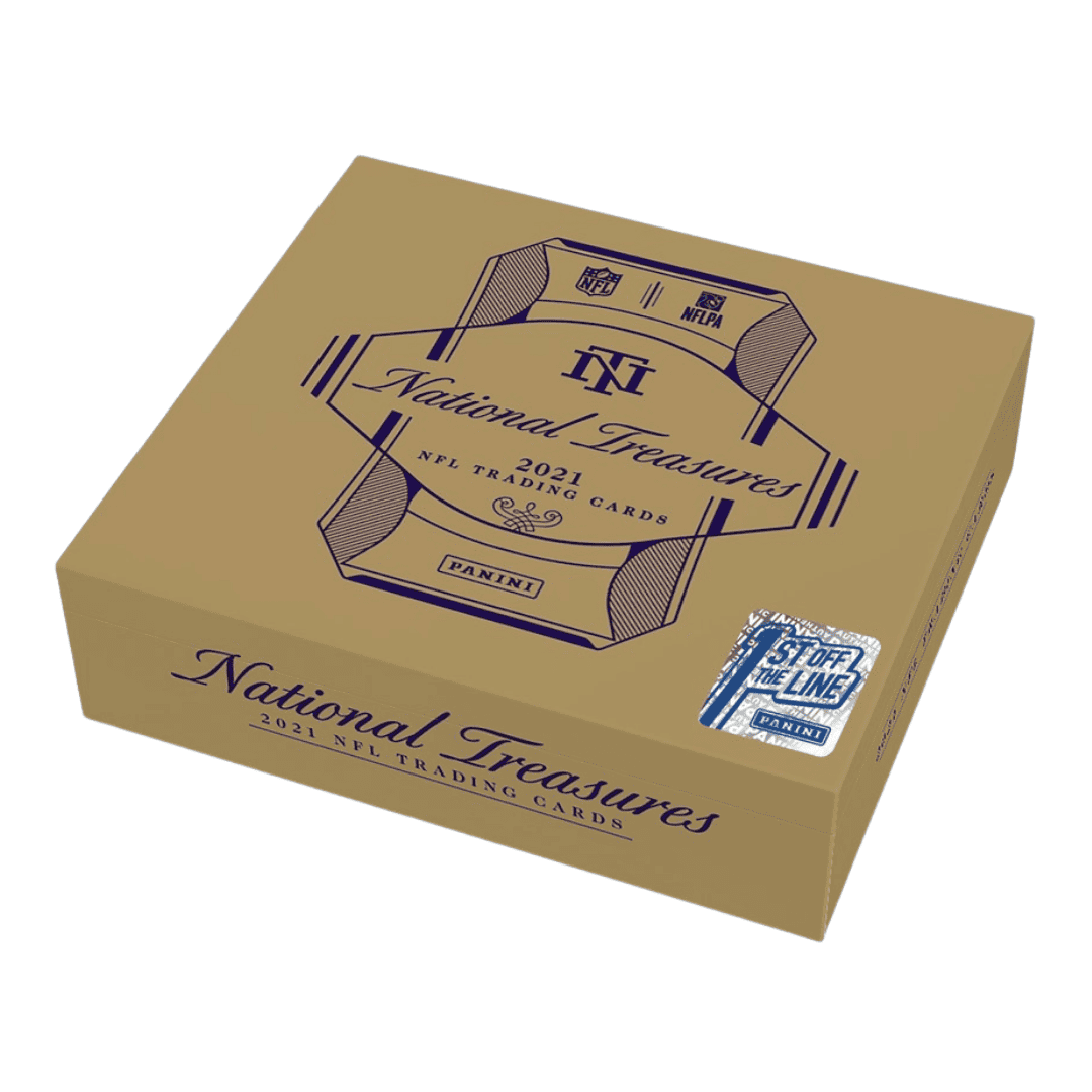 2021 Panini National Treasures Football 1st Off The Line Hobby Box