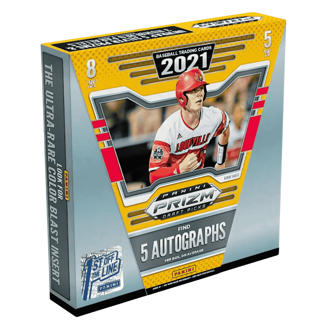 2021 Panini Prizm Collegiate Draft Picks Baseball 1st Off The Line Hobby Box