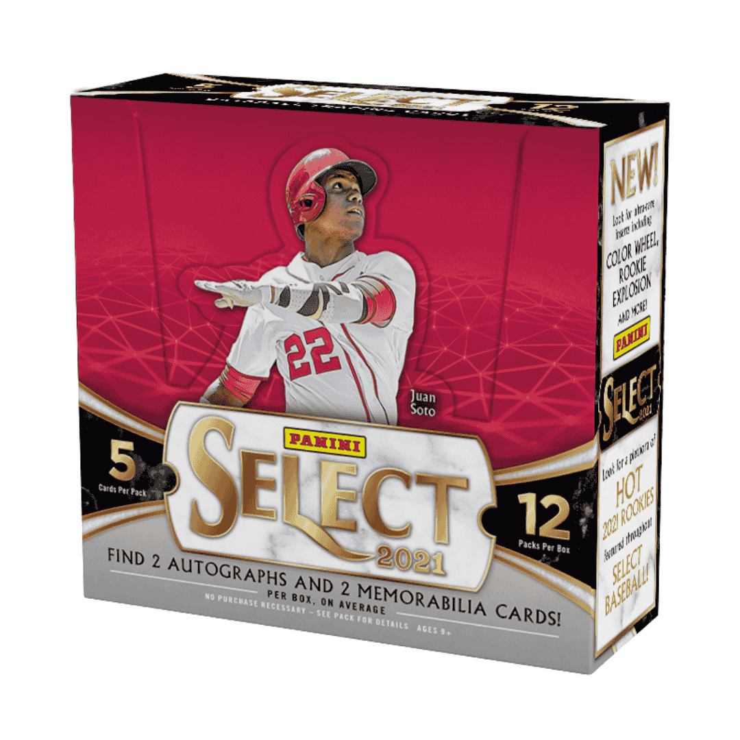 2021 Panini Select Baseball Hobby Box