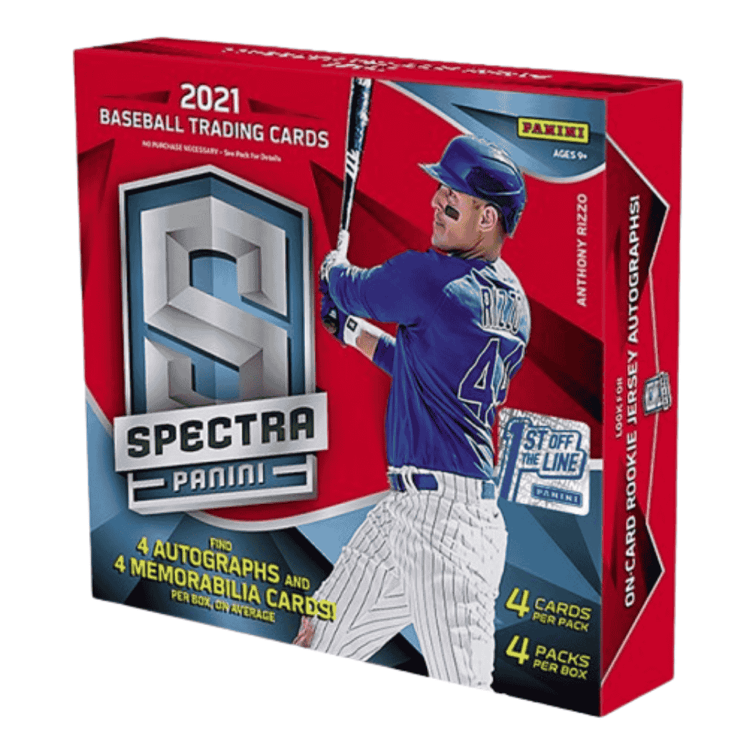 2021 Panini Spectra Baseball 1st Off The Line Hobby Box