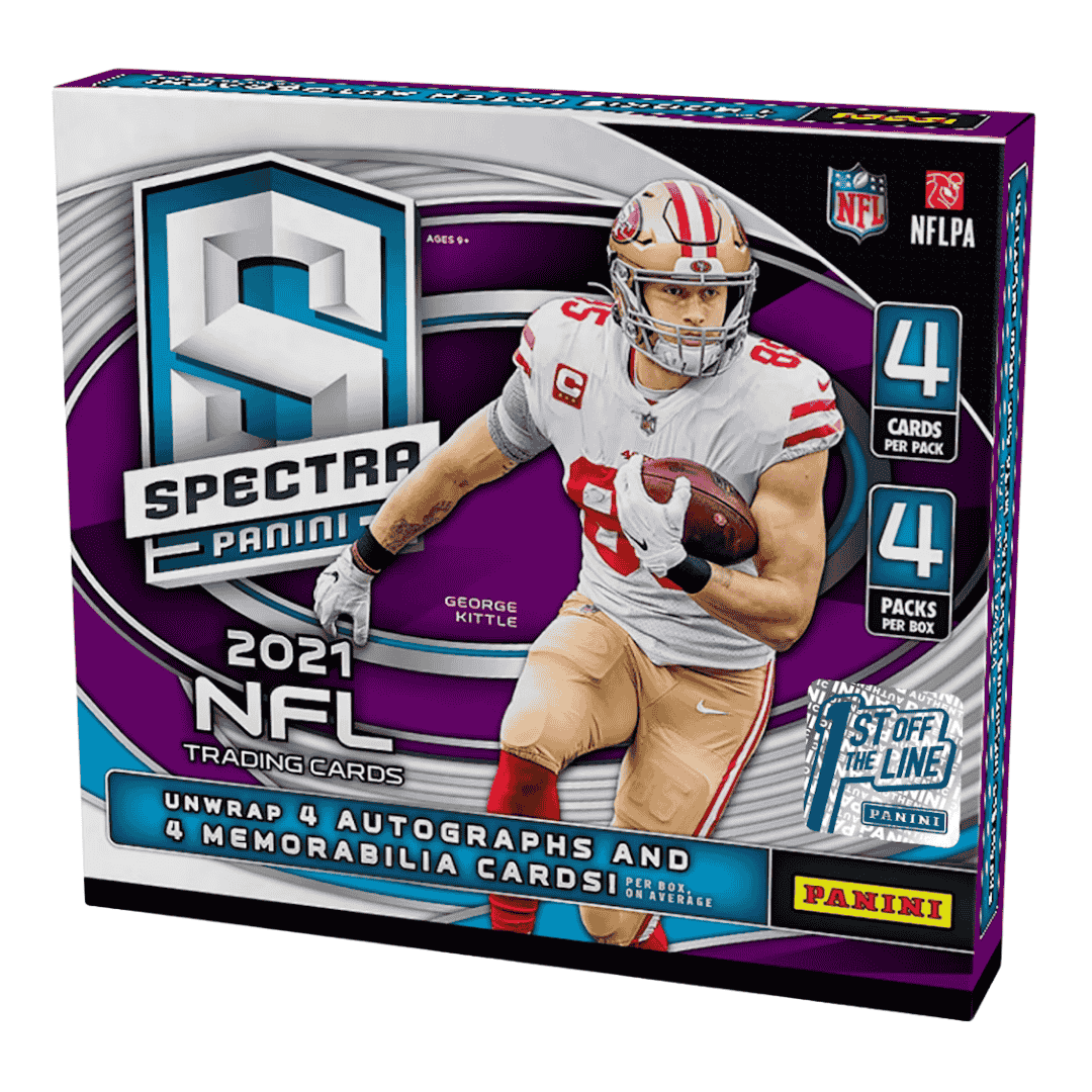 2021 Panini Spectra Football 1st Off The Line Hobby Box