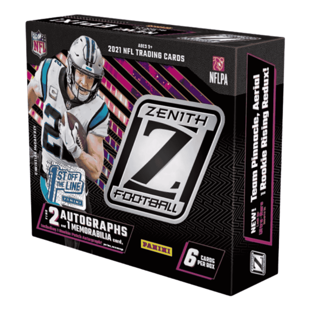 2021 Panini Zenith Football 1st Off The Line Hobby Box