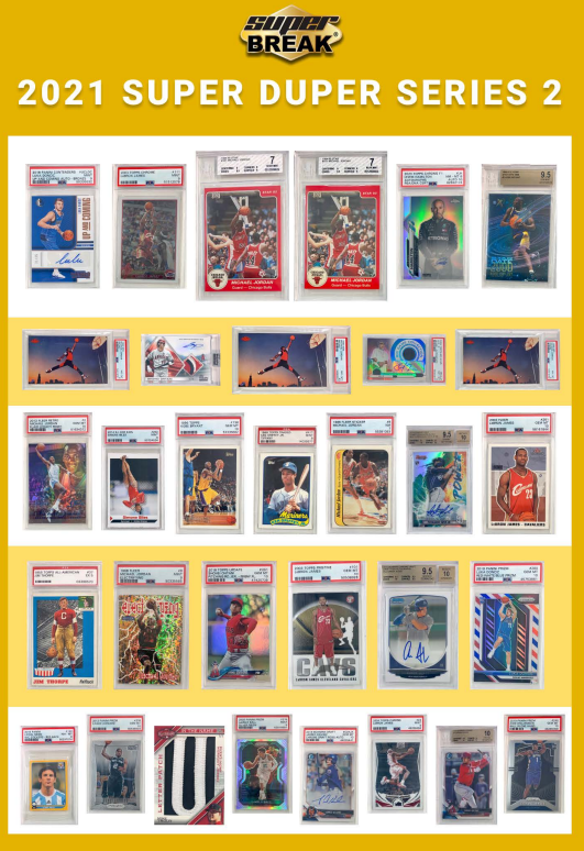 2021 Super Break Super Duper Series 2 8-Box Case