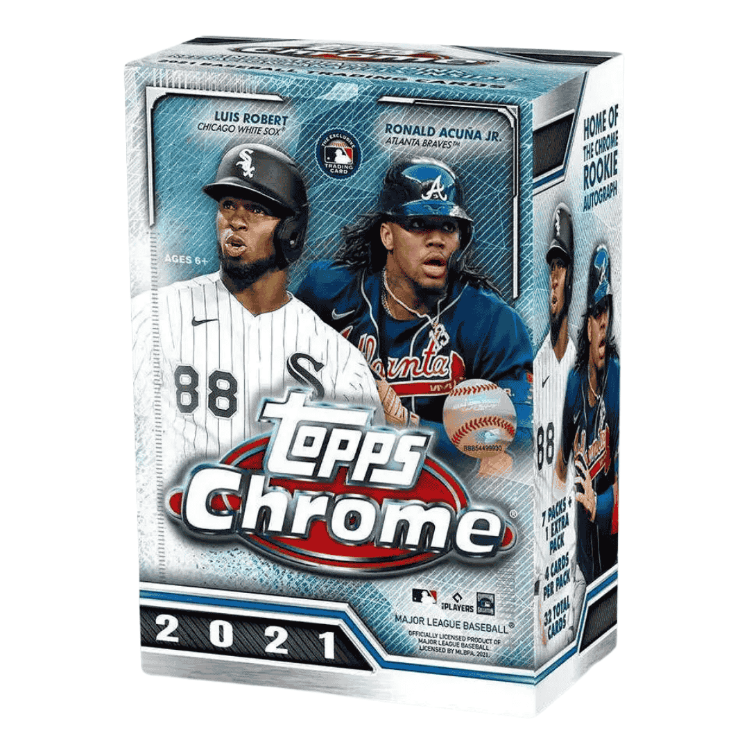 2021 Topps Chrome Baseball Blaster Box