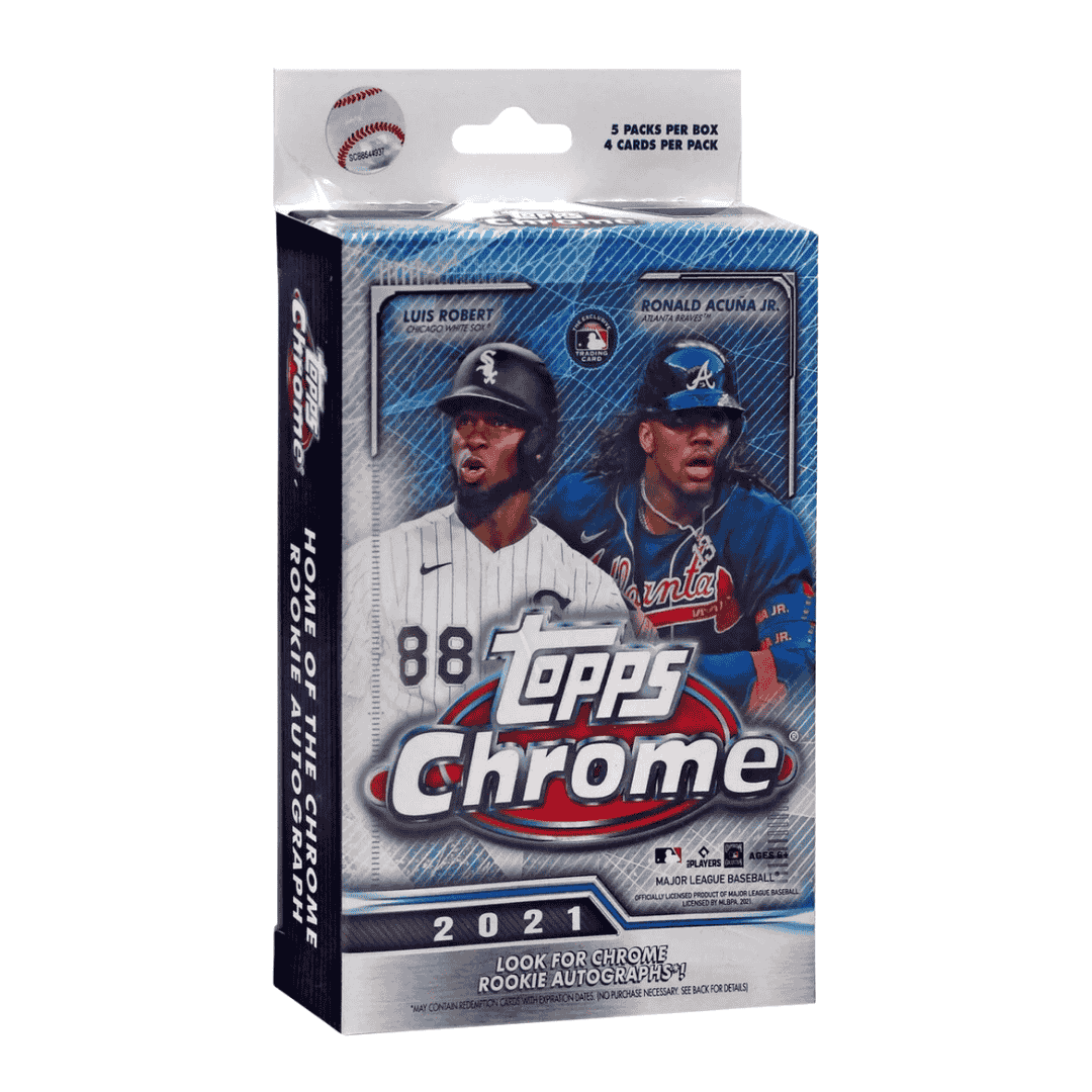 2021 Topps Chrome Baseball Hanger Box