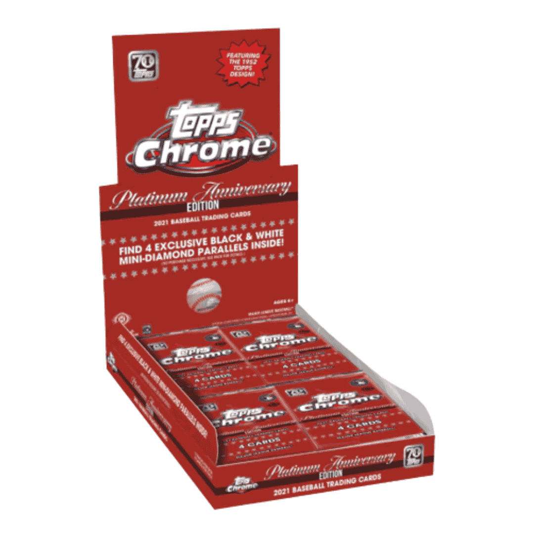 2021 Topps Chrome Platinum Anniversary Baseball LITE Box