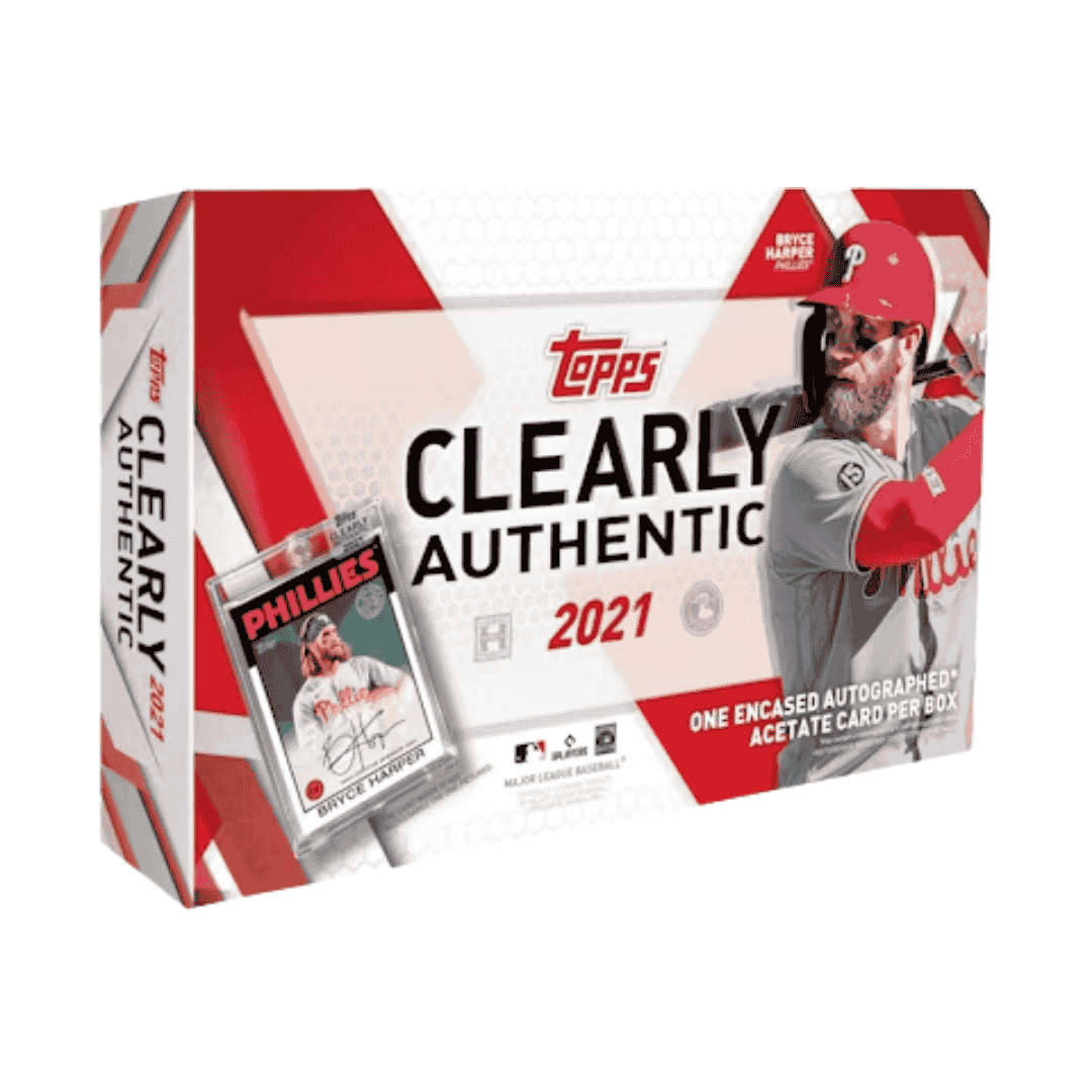 2021 Topps Clearly Authentic Baseball Hobby Box
