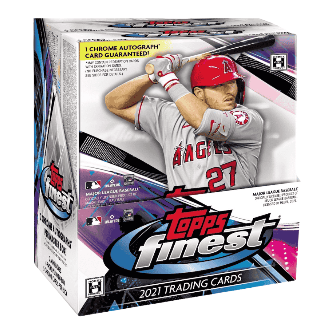 2021 Topps Finest Baseball Hobby Box