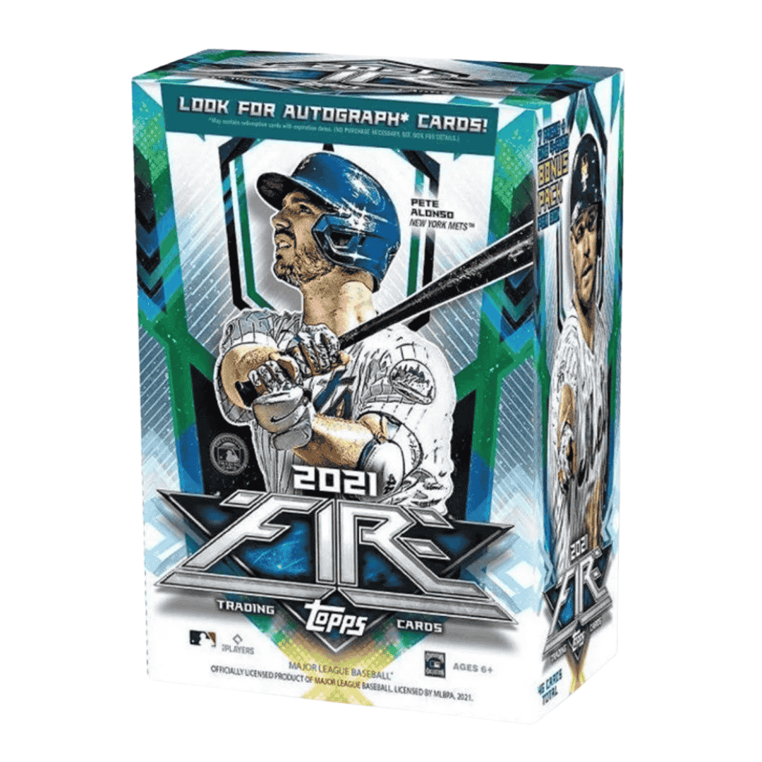 2021 Topps Fire Baseball Blaster Box