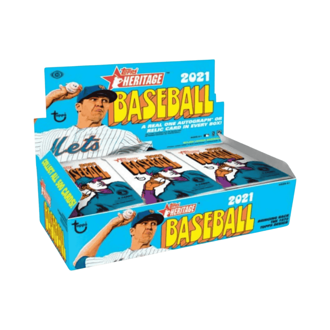 2021 Topps Heritage Baseball Hobby Box