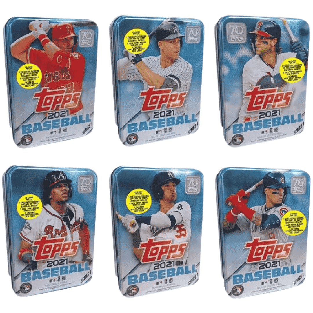 2021 Topps Series 1 Baseball Tin Box