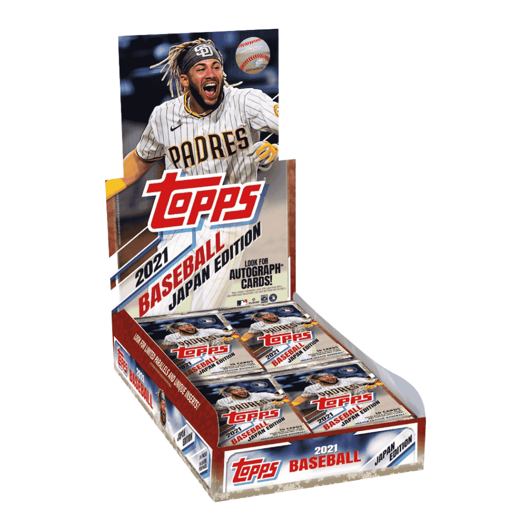 2021 Topps Series 2 Baseball Japan Edition Hobby Box