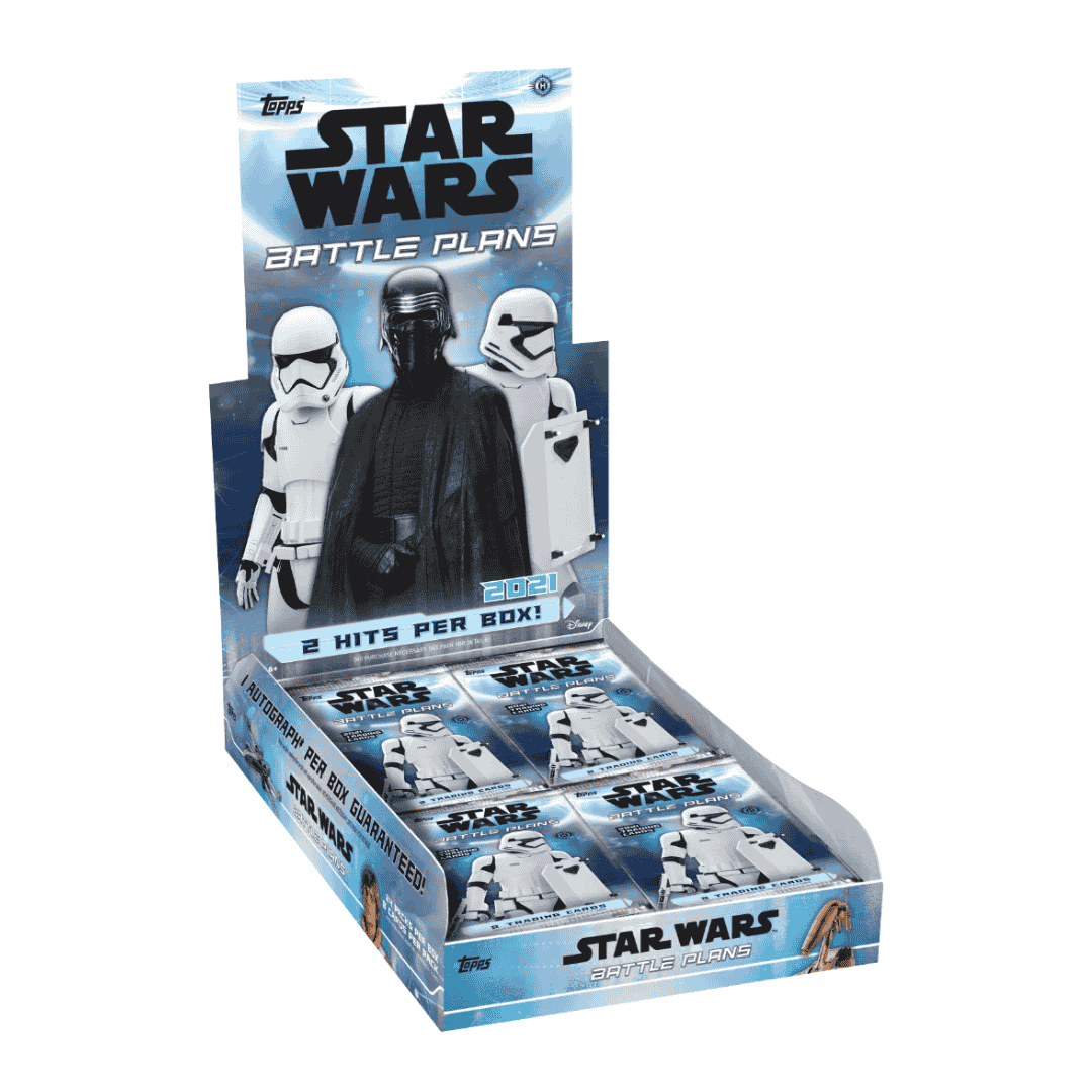 2021 Topps Star Wars Battle Plans Hobby Box