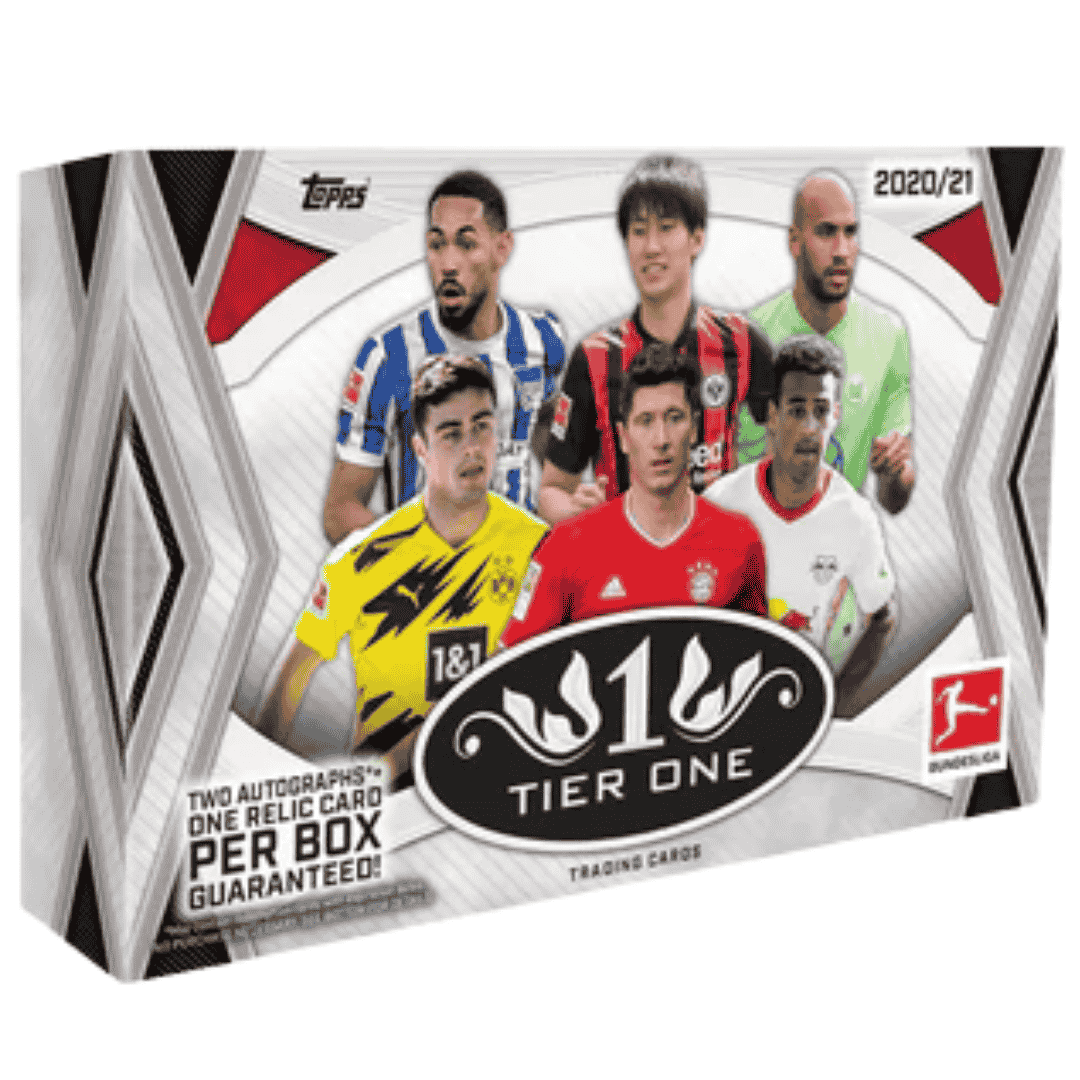 2021 Topps Tier One Bundesliga Soccer Hobby Box